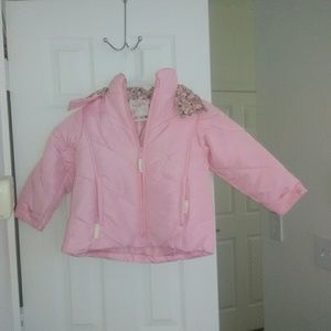 OshKosh B'gosh girls coat and snow overalls